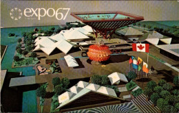 ! 1967 Ansichtskarte Weltausstellung, Expo 67, Montreal, Kanada, Canadian Pavilion - 1967 – Montreal (Canada)