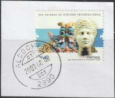 Fragment - Postmark ALCOCHETE -|- Mundifil Nº 3791 . Ano Europeu Do Diálogo Intercultural - Gebraucht
