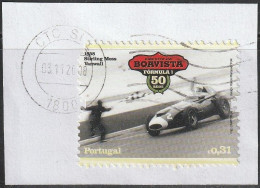 Fragment - Postmark CTC SUL -|- Mundifil Nº 3732 . Circuito Da Boavista - Used Stamps