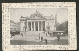 Bruxelles 1900 - La Bourse. Animé, Levendig - Autres & Non Classés