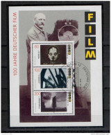 GERMANIA - GERMANY - DEUTSCHE - FOGLIETTO FRANCOBOLLI - STAMPS SHEET - FILM - METROPOLIS - WIM WENDERS - FRITZ LANG - 1991-2000