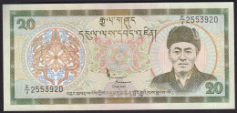 Bhutan 20ngultrum 2000 P23 UNC - Bhoutan