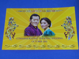 Bhutan 100 Ngultrum 2011 Royal Wedding Folder P35 UNC - Bhutan