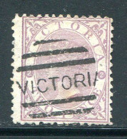 VICTORIA- Y&T N°65- Oblitéré (très Belle Oblitération!!!) - Used Stamps