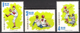 Taiwan MNH Set - Baseball