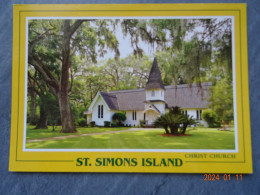 ST. SIMONS ISLAND  CHRIST CHURCH - Autres & Non Classés