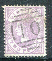 VICTORIA- Y&T N°69- Oblitéré (très Belle Oblitération!!!) - Used Stamps