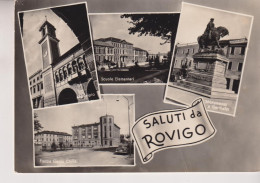 ROVIGO SALUTI VEDUTE PAESE  VG - Rovigo