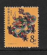 CHINE 1988 ANNEE DU DRAGON  YVERT N°2864  NEUF MNH** - Chinese New Year