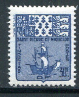 SAINT PIERRE ET MIQUELON- Taxe Y&T N°68- Neuf Sans Charnière ** - Postage Due