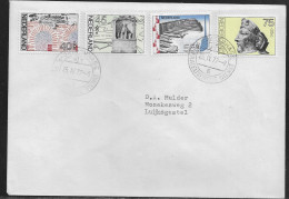 Netherlands. Sc. B531-B534.   Summer Stamps 1977.  Philatelic Service Cancellation - Covers & Documents