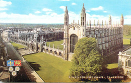 Postcard United Kingdom England  Cambridge King's College - Cambridge