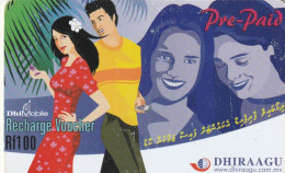 PREPAID PHONE CARD MALDIVE  (E1.17.8 - Maldiven