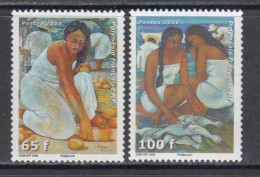 2007 French Polynesia Art Paintings Menhini Complete Set Of 2  MNH - Neufs