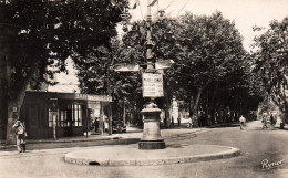 Aubagne - Le Cours Maréchal Foch - Café Des Glaces - Aubagne