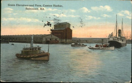 11328296 Baltimore_Maryland Grain Elevators Piers Canton Harbor - Other & Unclassified