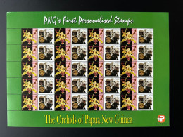 Papua New Guinea PNG 2007 Mi. 1244 Personalized Rotary Club International Paul Harris Orchids Flowers - Papua New Guinea