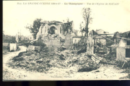 Vue De L'eglise De Souain - Souain-Perthes-lès-Hurlus