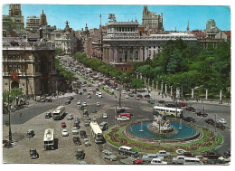 PANORAMICA DE LA PLAZA DE LA CIBELES Y CALLE DE ALCALÁ / THE CIBELES AND ALCALÁ SQUARE.- MADRID.- ( ESPAÑA ) - Madrid