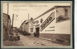 CPA (63) LEZOUX - Thème: Garage, Réparation, Renault Monasix, Spido Huile - 1930 - Lezoux