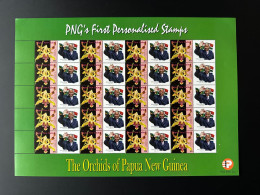 Papua New Guinea PNG 2007 Mi. 1244 Personalized Nelson Mandela South Africa Madiba Nobel Peace Prize Orchids Flowers - Nobel Prize Laureates