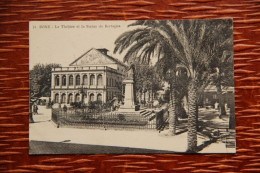 ALGERIE - BONE : Le Théâtre Et La Statue De BERTAGNA - Annaba (Bône)