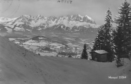 E2578) KITZBÜHEL Gegen Wilden Kaiser - Alte Skipiste U. Holzhütte ALT Tirol ! - Kitzbühel