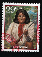 1994 Geronimo  Michel US 2518 Stamp Number US 2869m Yvert Et Tellier US 2303 Stanley Gibbons US 2962 Used - Oblitérés