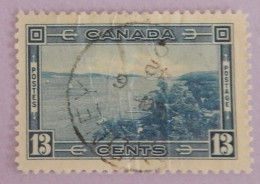 CANADA YT 198 OBLITERE "PORT D HALIFAX" ANNÉE 1938 - Oblitérés