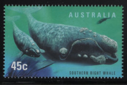 Australia 1998 MNH Sc 1706 45c Southern Right Whale - Ungebraucht