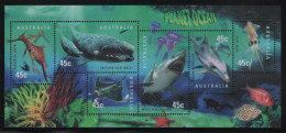 Australia 1998 MNH Sc 1707a Marine Life Planet Ocean Sheet Of 6 - Ungebraucht