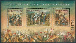 B9109e Hungary History Battle Military Job Turkish Fortress For Youth Flag S/S MNH - Ongebruikt