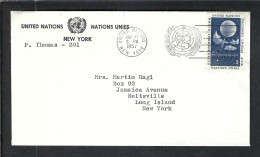 NATIONS UNIES Ca.1957: LSC De New York à Long Island - Briefe U. Dokumente