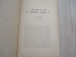 Vin Viticulture Archive Planchon Plaquette 13p U Nouvel Ennemi De La Vigne L'Osyris Alba L. Louis Planchon Montpellier - Sciences