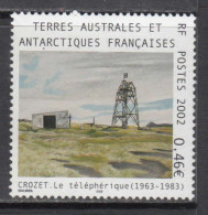 2002 French Southern And Antarctic Territory TAAF CROZET Telegraph Station   Complete Set Of 1 MNH - Ongebruikt