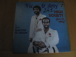 45 T - VIC & ARTY - HIGH SOCIETY - Disco, Pop