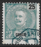 Portuguese Congo – 1898 King Carlos 25 Réis Used Stamp - Portugiesisch-Kongo