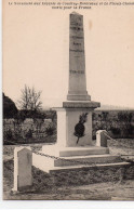 Coudray-Montceaux Monument Aux Morts De La Grande Guerre Militaria Patriotique Propagande Honneur à Nos Soldats Conflit - Monuments Aux Morts