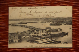 ALGERIE - ALGER : Entrée Du Port, Jetée Et Amirauté - Algiers