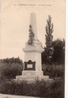 Gressey Monument Aux Morts De La Grande Guerre Militaria Patriotique Propagande Honneur à Nos Soldats Conflit - Monuments Aux Morts