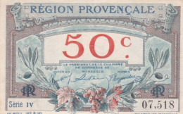 CHAMBRE DE COMMERCE D' AVIGNON MARSEILLE NIMES - REGION PROVENCALE - 50 C - A PRESENTER AVANT LE 31 DECEMBRE 1923 - Chambre De Commerce