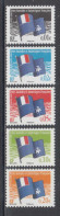 2008 French Southern And Antarctic Territory TAAF Flags Definitives Complete Set Of 1  MNH - Ongebruikt