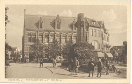 Hilversum - Postkantoor Met Fontein - Hilversum