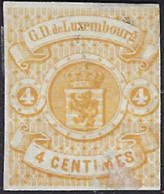 Luxembourg - Luxemburg - 1859  Armoires  4C.    *    Michel 5b     VC. 250,- - 1859-1880 Stemmi