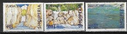 Albanie 2001 N° 2538/2540 Neufs Europa L'eau - 2001