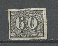 BRAZIL Brazilia O 1850 Michel 14 (*) Ohne Gummi/mint No Gum - Ongebruikt