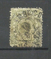 BRAZIL Brazilia O 1887 Michel 64 O - Gebruikt