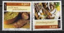 Luxembourg 2005 N° 1621/1622 Neufs Europa Gastronomie - 2005