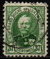 LUXEMBOURG 1891-3 O - 1891 Adolphe De Face
