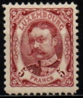 LUXEMBOURG 1906-15 * - 1906 Guillermo IV